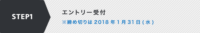 エントリー受付